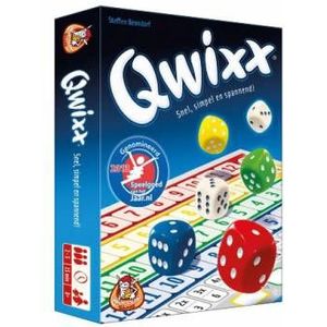 White Goblin Games Qwixx - Dobbel mee en laat je aansteken door de QWIXX-koorts! Geschikt voor 2-5 spelers vanaf 8 jaar