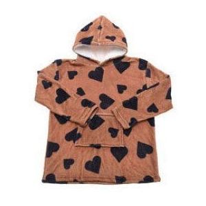 Hoodie Kids One Size - Hartjes