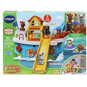 VTech Zoef Zoef Dieren - Dierenboot Activity-Center - Educatief Speelgoed - Babyspeelgoed - Cadeau