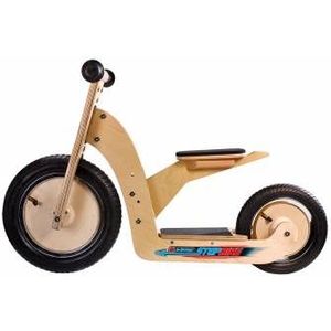 Acrobat Houten StepBike, 2in1