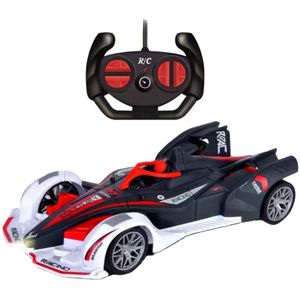 RC Racer - Bestuurbare Auto - Rood/Zwart - Geschikt voor Kinderen vanaf 6 Jaar