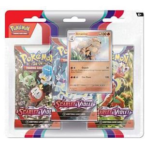 Pokemon TCG Scarlet & Violet Boosterblister - Arcanine