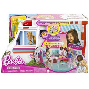 Barbie Ambulance Kliniek Speelset