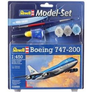 1:450 Revell 63999 Boeing 747-200 Jumbo Jet - Model Set Plastic Modelbouwpakket