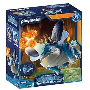 Playmobil Dragons: The Nine Realms Plowhorn & D'Angelo - 71082