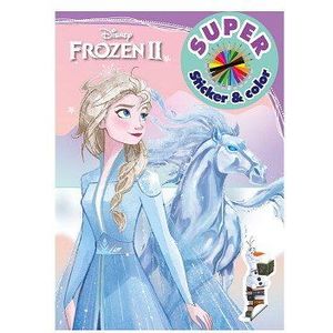 Frozen Super Sticker & Color Kleurboek
