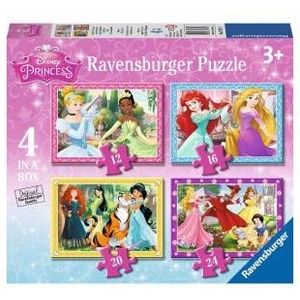 Disney Princess Puzzel (12, 16, 20, 24 stukjes)