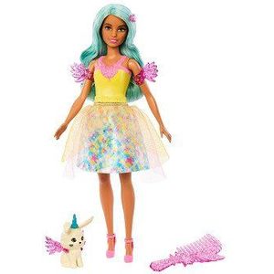 Barbie A Touch of Magic Modepop Blauw Haar