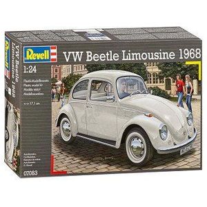 Revell Auto Volkswagen Beetle Limousine 1968 - Bouwpakket - 1:24