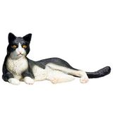 Mojo Farmland Liggende Kat Zwart/Wit - 387367