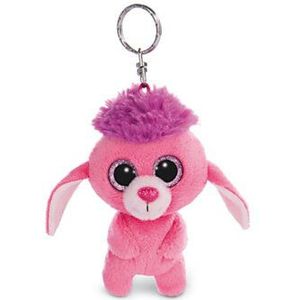 Nici Sleutelhanger Glubschis Mooki Junior Pluche 9 Cm Roze