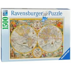 Puzzel Wereldkaart (1500 stukjes)