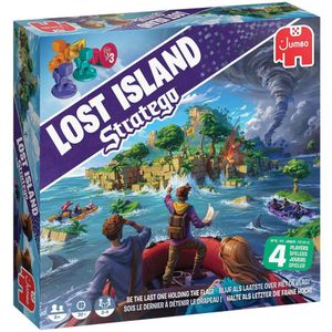 Jumbo - Stratego - Lost Island - Bordspel vanaf 8 jaar - Multiplayer 4 spelers