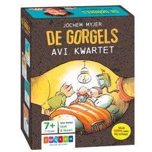 Zwijsen De Gorgels AVI Kwartet - Leerzaam en grappig spel voor kinderen vanaf 7 jaar