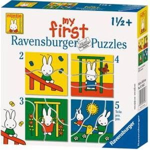 Nijntje My First Puzzels (2+3+4+5 stukjes) - Ravensburger