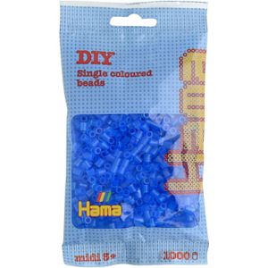 Hama Strijkkralen - Blauw Transparant (015), 1000st.
