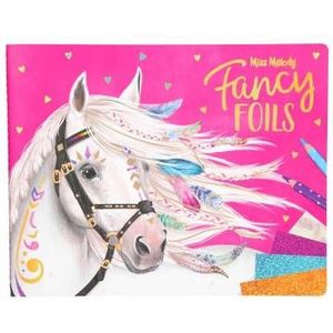 Miss Melody Fancy Folie- en Kleurboek