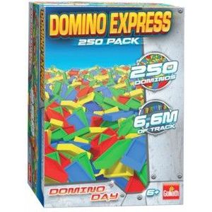 Domino Express - 250 Stenen: Maak de Langste Baan! Geschikt voor 6-99 jaar