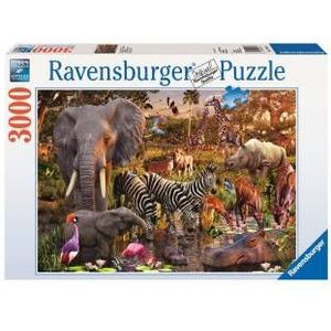 Afrikaanse Dierenwereld Puzzel (3000 stukjes)