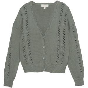 Creamie Meisjes Knit Cardigan Lily Pad