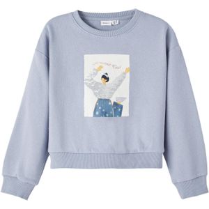 Name it Kinderkleding Meisjes Losse Korte Sweater Tanise Eventide