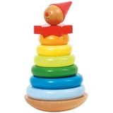 Stapeltoren Clown (9dlg.) - Educatief en leuk spel voor kleuren en groottes