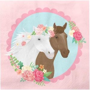 Paper Dreams Servetten Horses 33x33cm - 16st