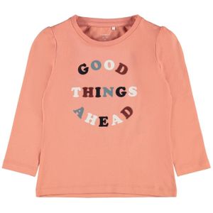 Name it Meisjes Tshirt Okind "Good Things" Crabapple