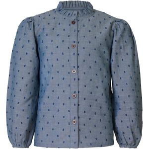 Noppies Meisjes Blauwe Blouse Aledo