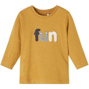 Name it Jongens Newborn Tshirt Lennart Cumin