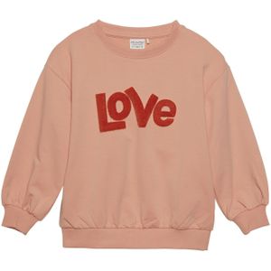 Minymo Meisjes Sweater Love Roze (Canyon Sunset)