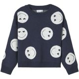 Name it Meisjes Sweater Kandao Dark Sapphire