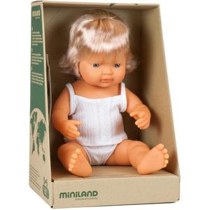Miniland Babypop Europees Meisje 38Cm
