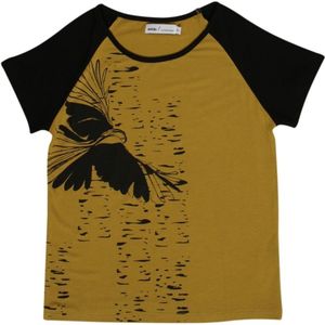Hust& Claire Meisjes Zomer T-shirt Mustard