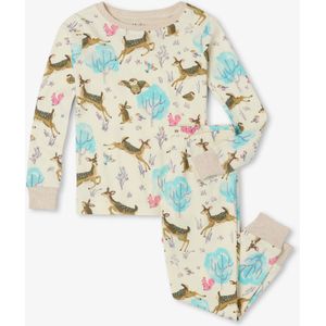 Hatley 2delige Meisjes Pyjama Serene Forest