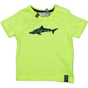 Fluo t shirt haai (Geel)