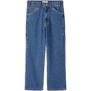 Name it Jongens Straight Jeansbroek Ryan Dark Blue Denim