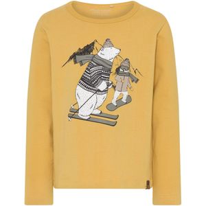 Minymo Jongens Longsleeve Tshirt Icebear Southern Moss