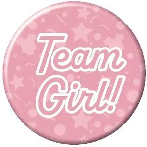 Paper Dreams  Badge Gender Reveal Team Girl