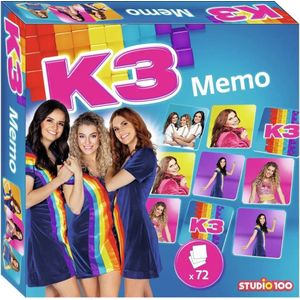 K3 Memo - met 72 Memokaarten