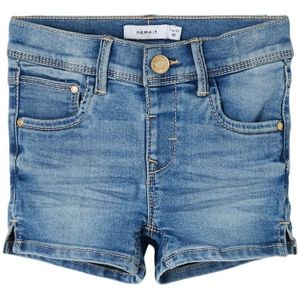 Name it Meisjes Short Salli Dnmtindys Medium Blue Denim