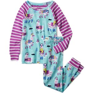 Hatley 2delige Meisjes Pyjama Mountaineer Alpacas