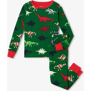 Hatley 2delige Jongens Pyjama Festive Dinos