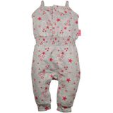 Dirkje Meisjes Babykleding Lichtgrijze Jumpsuite Stars