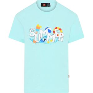 Lego Turquise Meisjes Tshirt  Summer Lwtaylor 307