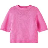 Name it Meisjes Roze Knit Trui Halflange Mouw Balao Cyclamen