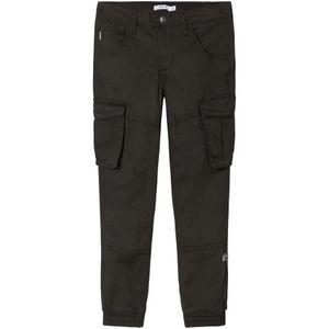 Name it Jongens Lange Cargo Broek Ryan Regular Fit Black