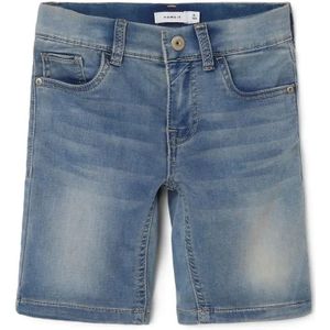 Name it Jongenskleding Jeans Bermuda Short Theo XSL Light Blue