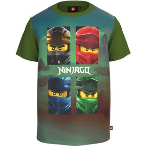 Lego Ninjago Groene  t shirt Jongens Lwtaylor 120