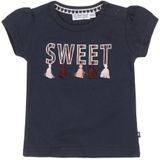 Dirkje Meisjes Shortsleeve Tshirt Sweet Navy